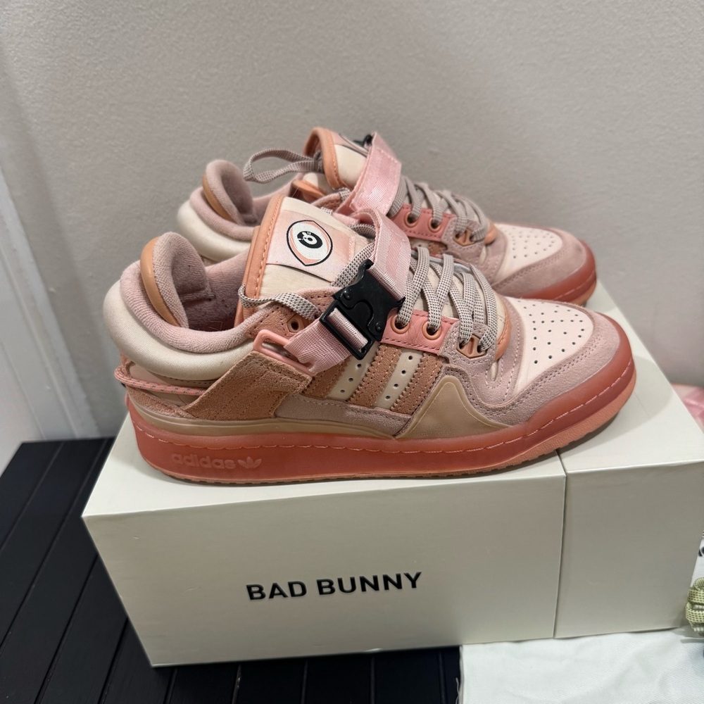 Adidas Bad Bunny Pink Easter Egg Forum Low Men Size 5